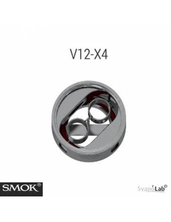 Smok "TFV12" X4 coil 0,15ohm/60-220W (1 pz) - DETTAGLIO