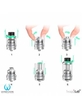 Vandy Vape KYLIN RTA - come si smonta