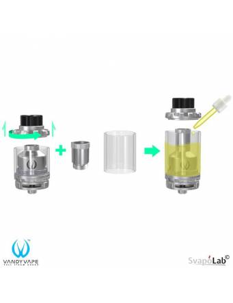 Vandy Vape KYLIN RTA - come si ricarica