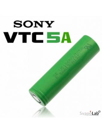 Sony VTC5A 18650 – 2600 mah 35A (flat top battery)