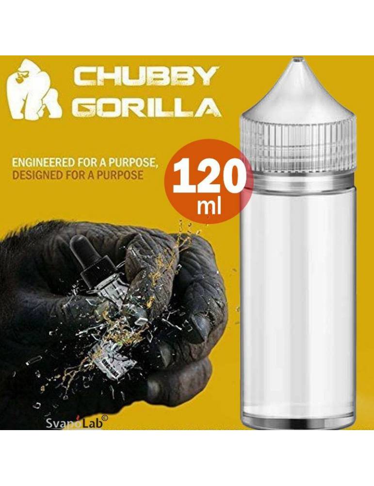 Flacone Unicorn 120ml CHUBBY GORILLA – TRASPARENTE