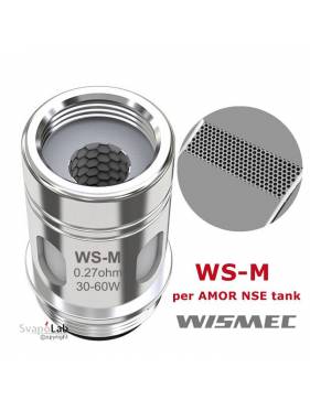 Wismec WS-M DTL coil 0,27 ohm/30-60W (1 pz) per AMOR NSE