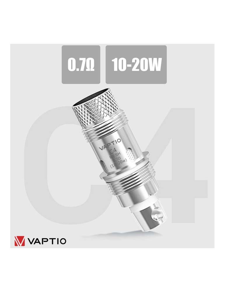 Vaptio COSMO C4 coil mesh 0,7 ohm/10-20W (1 pz)