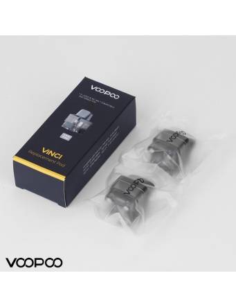 VooPoo VINCI POD 5,5ml (2 pz) cartuccia di ricambioper Vinci,Vinci X,Vinci R,Drag baby - confezione