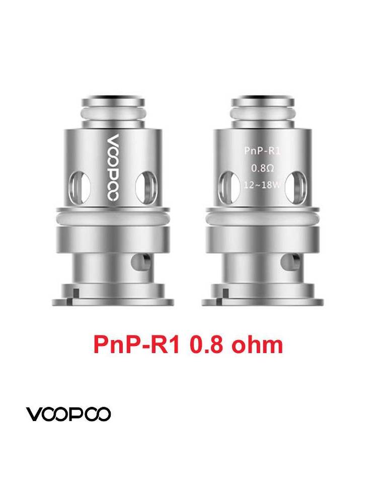 VooPoo VINCI PNP-R1 coil 0,8 ohm/12-18W (1 pz) per serie Vinci e Drag