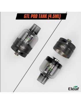 Eleaf GTL pod tank DTL 4,5ml/ø26mm (1pz, con base) lp