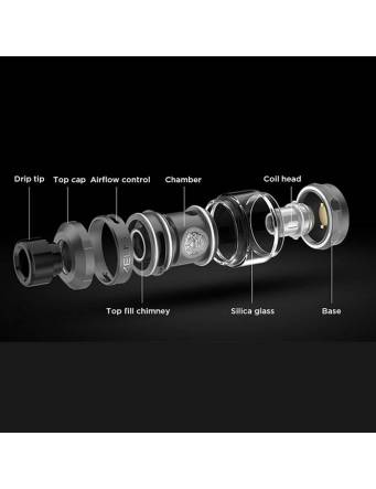 Geekvape Zeus Sub-ohm tank DTL 5,0 ml - Componenti