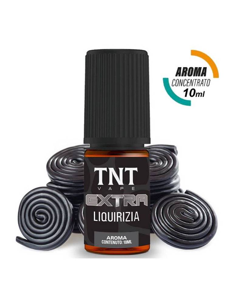 TNT Vape Extra LIQUIRIZIA 10ml aroma concentrato