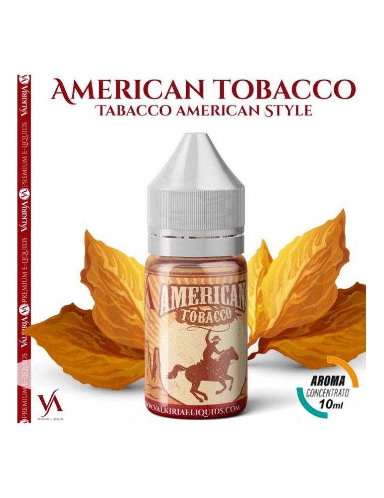 Valkiria AMERICAN TOBACCO 10ml aroma concentrato Tabac