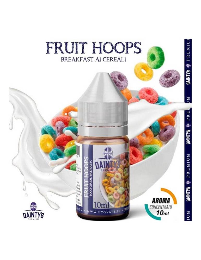 Dainty's FRUIT HOOPS 10ml aroma concentrato Cream by Eco Vape