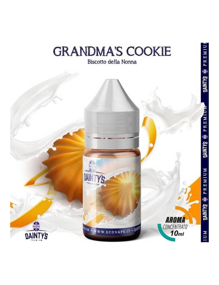 Dainty's GRANDMA'S COOKIE 10ml aroma concentrato Cream by Eco Vape