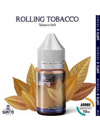 Dainty's TOBACCO ROLLING 10ml aroma concentrato Tabac by Eco Vape