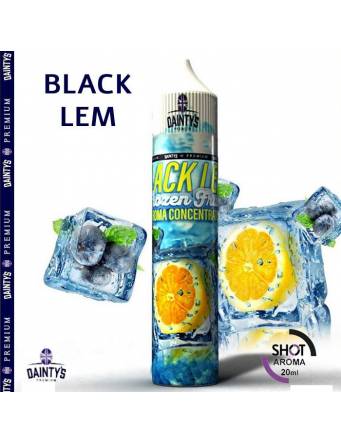 Dainty's Premium BLACK LEM 20ml aroma Scomposto Ice by Eco Vape