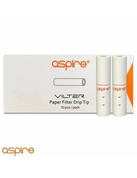 Aspire VILTER Tip (10 pz) filtro in carta di ricambio