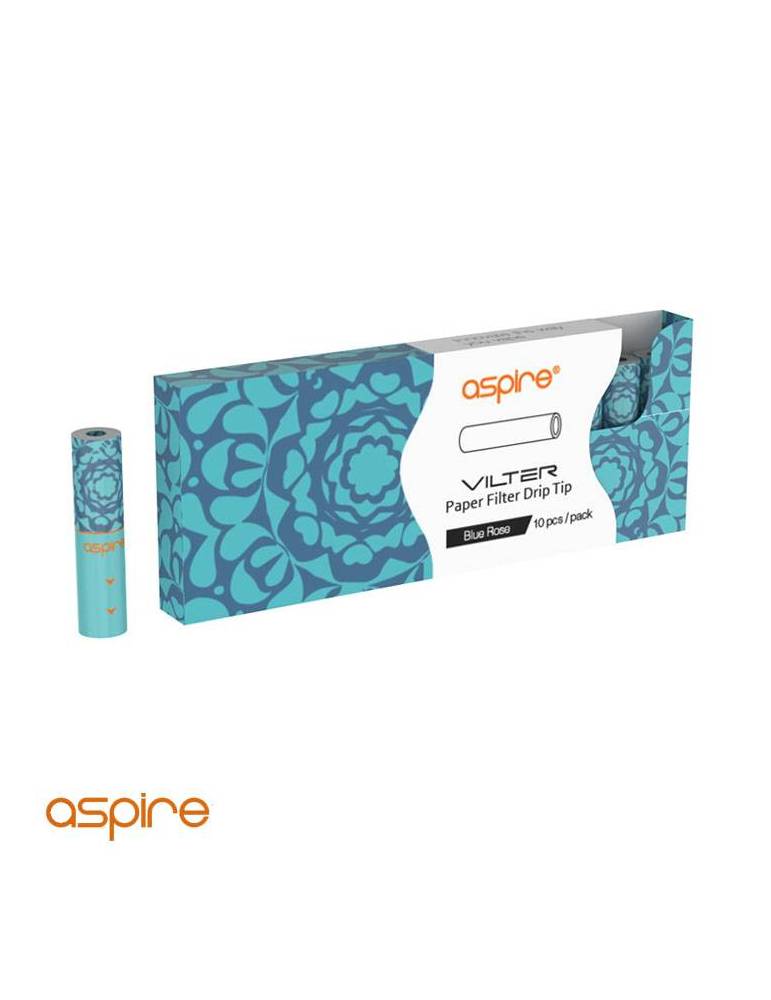 Aspire VILTER Tip (10 pz) filtro in carta di ricambio azzurro