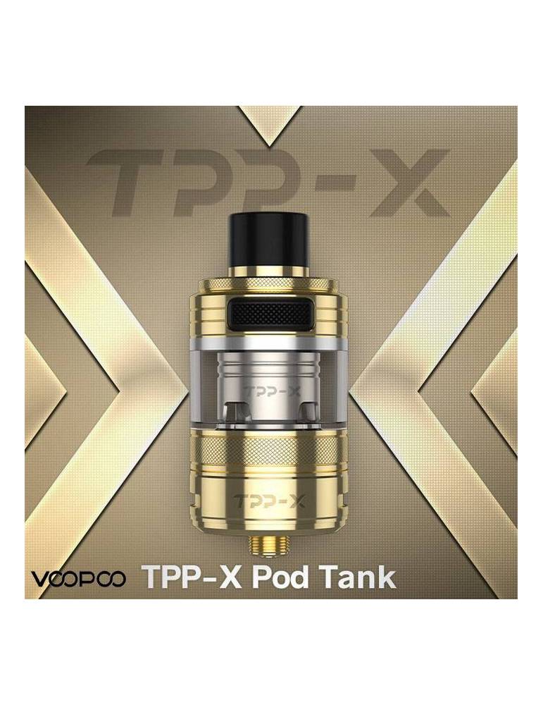 VooPoo TPP-X tank/pod 5,5ml (1 pz + 2 coil) MTL-DTL