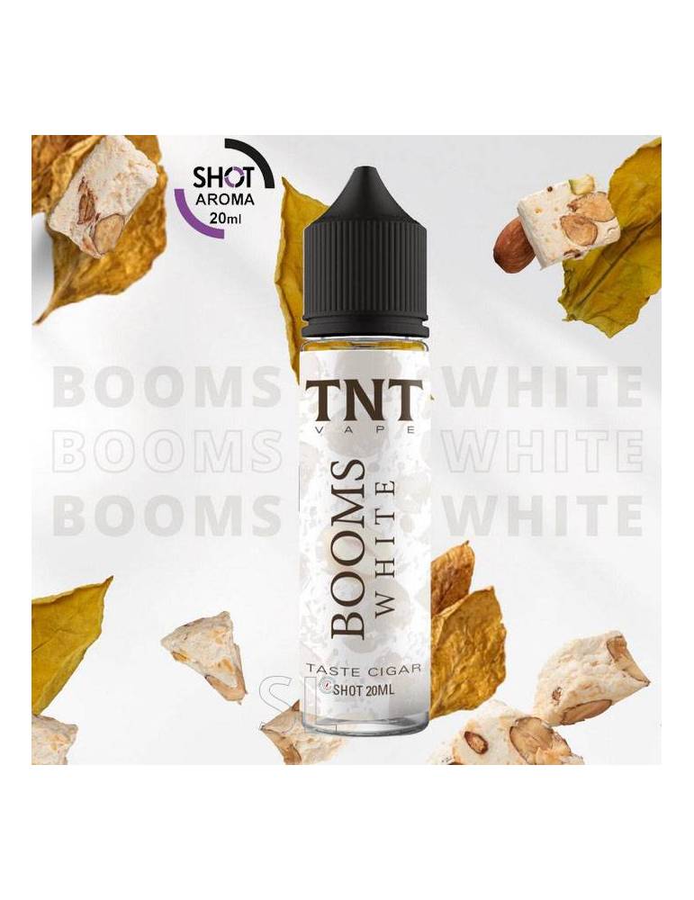 TNT Vape BOOMS WHITE 20ml aroma Scomposto Tabac