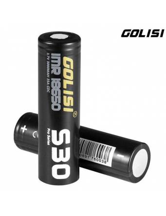 Golisi S30 18650 Li-ion 3000mah/35A (2 batterie con custodia) lp