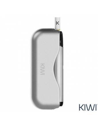KIWI starter kit 1450mah+400mah (pen + power bank) by KIWI VAPOR - Acciaio