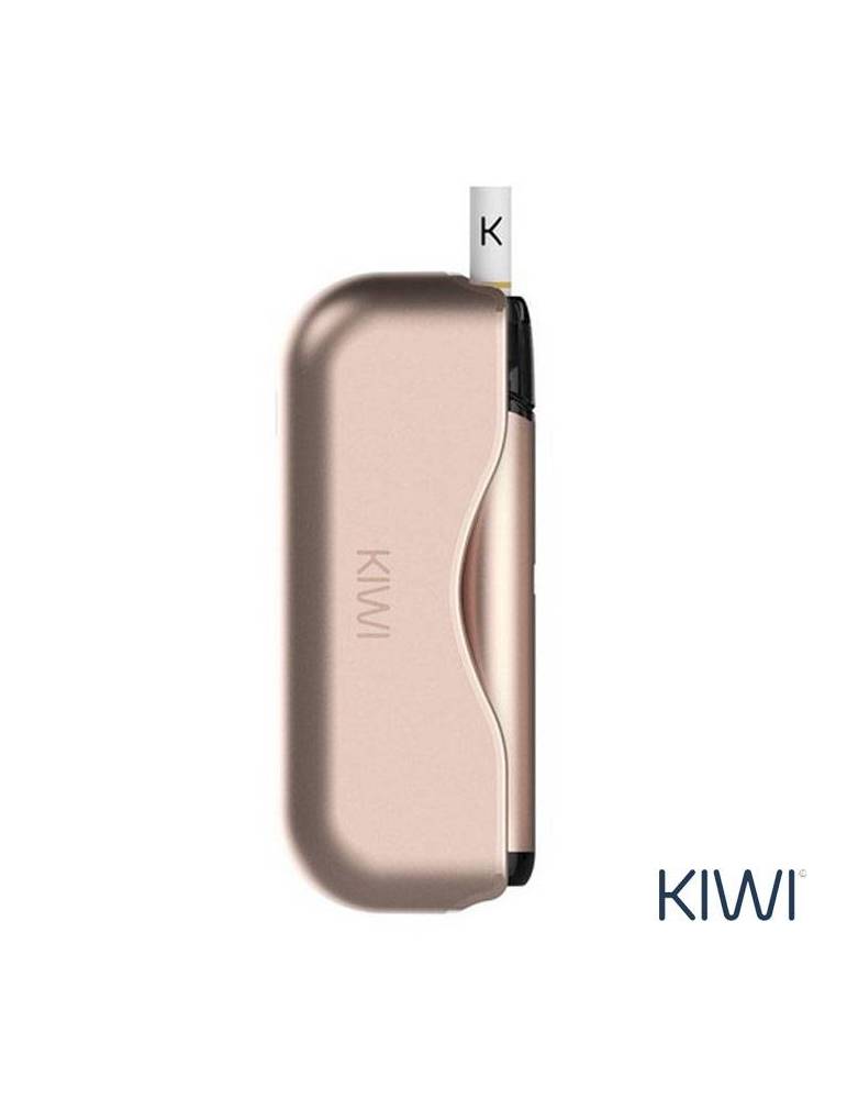 KIWI starter kit 1450mah+400mah (pen + power bank) by KIWI VAPOR - Oro rosa