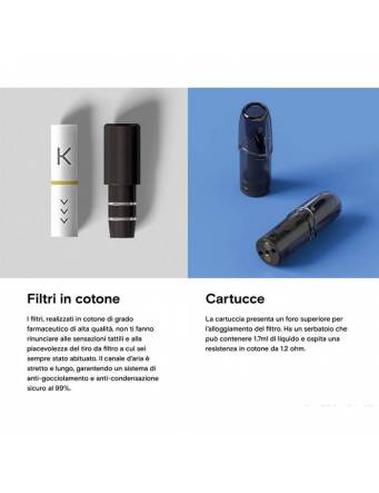 KIWI starter kit 1450mah+400mah (pen + power bank) by KIWI VAPOR - drip tip