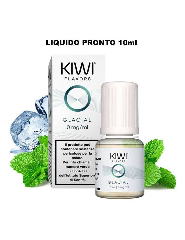 Kiwi Flavors GLACIAL 10ml liquido pronto Ice