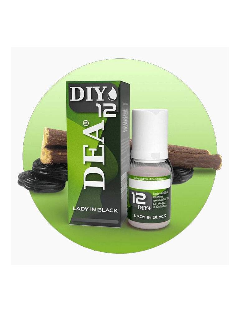 Dea DIY 12 – LADY IN BLACK 10ml aroma concentrato