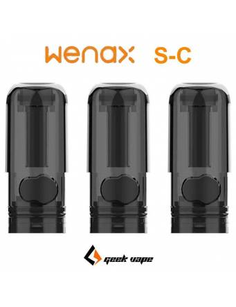 Geekvape WENAX S-C pod di ricambio 3ml (3 pz - no coil) MTL