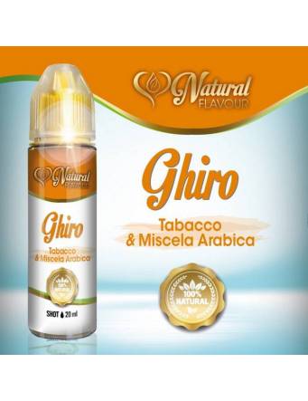 Cyber Flavour “NATURAL” GHIRO 20 ml aroma scomposto Tabac Microfiltrato