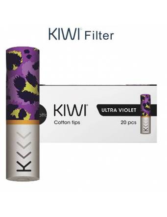 Kiwi tips (20 pz) filtro in cotone di ricambio Viola