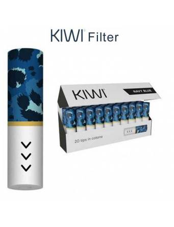 Kiwi tips (20 pz) filtro in cotone di ricambio Blu