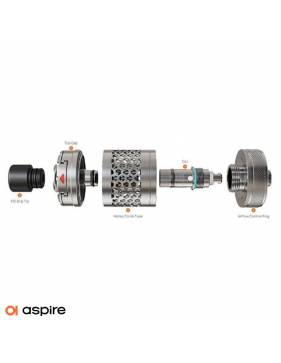 Aspire Nautilus 3S tank 4ml (ø24mm) MTL componenti