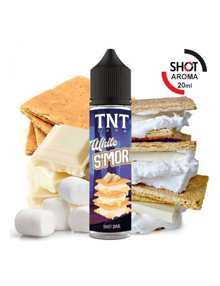 TNT Vape WHITE S'MORE 20ml aroma Scomposto Cream