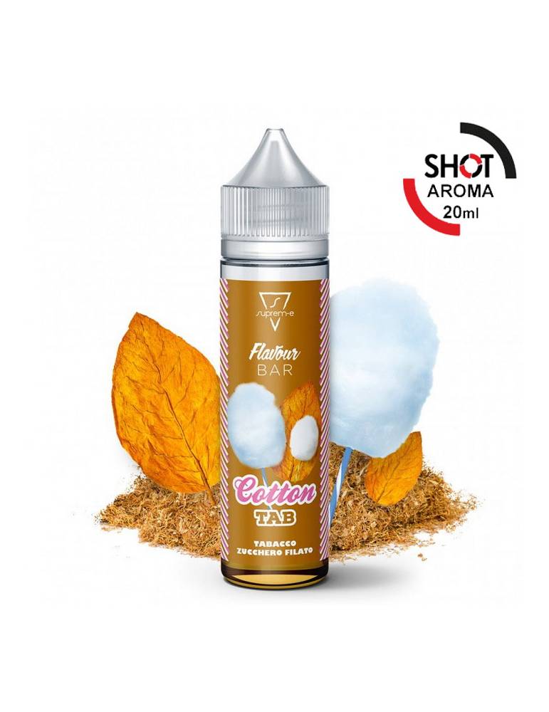 Suprem-e "FlavourBar" COTTON TAB 20ml aroma scomposto Tabac