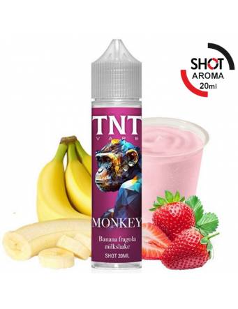 TNT Vape ANIMALS - MONKEY 20ml aroma Scomposto Fruit (Banana e Fragola)