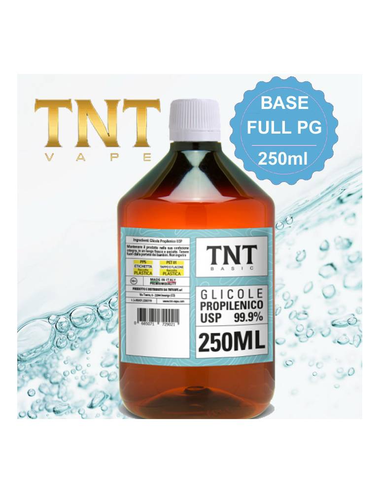 TNTVape Full PG 250 ml – Glicole Propilenico