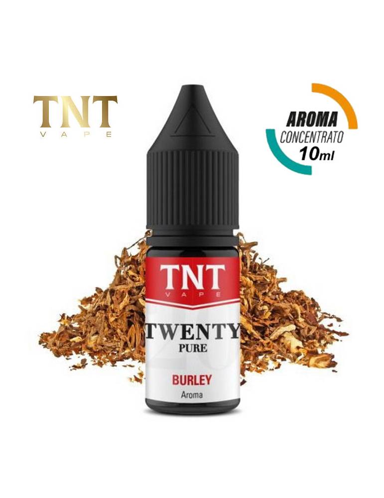 TNT Vape TWENTY PURE - BURLEY 10ml aroma concentrato (distillato puro)