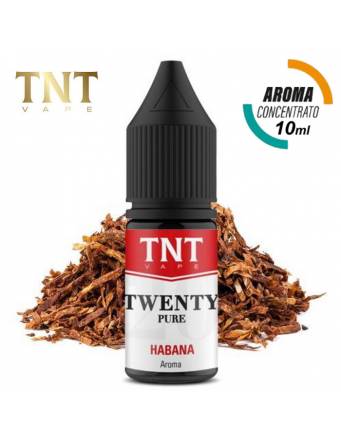 TNT Vape TWENTY PURE - HABANA 10ml aroma concentrato (distillato puro)