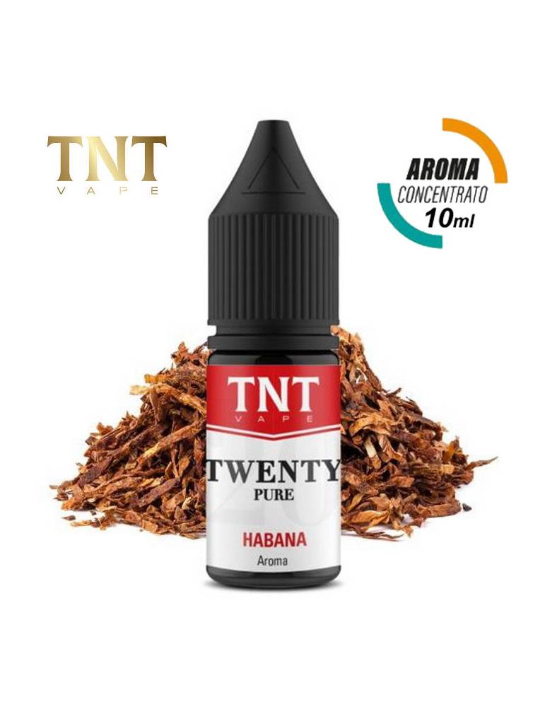 TNT Vape TWENTY PURE - HABANA 10ml aroma concentrato (distillato puro)