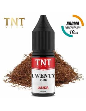 TNT Vape TWENTY PURE - LATAKIA 10ml aroma concentrato (distillato puro)