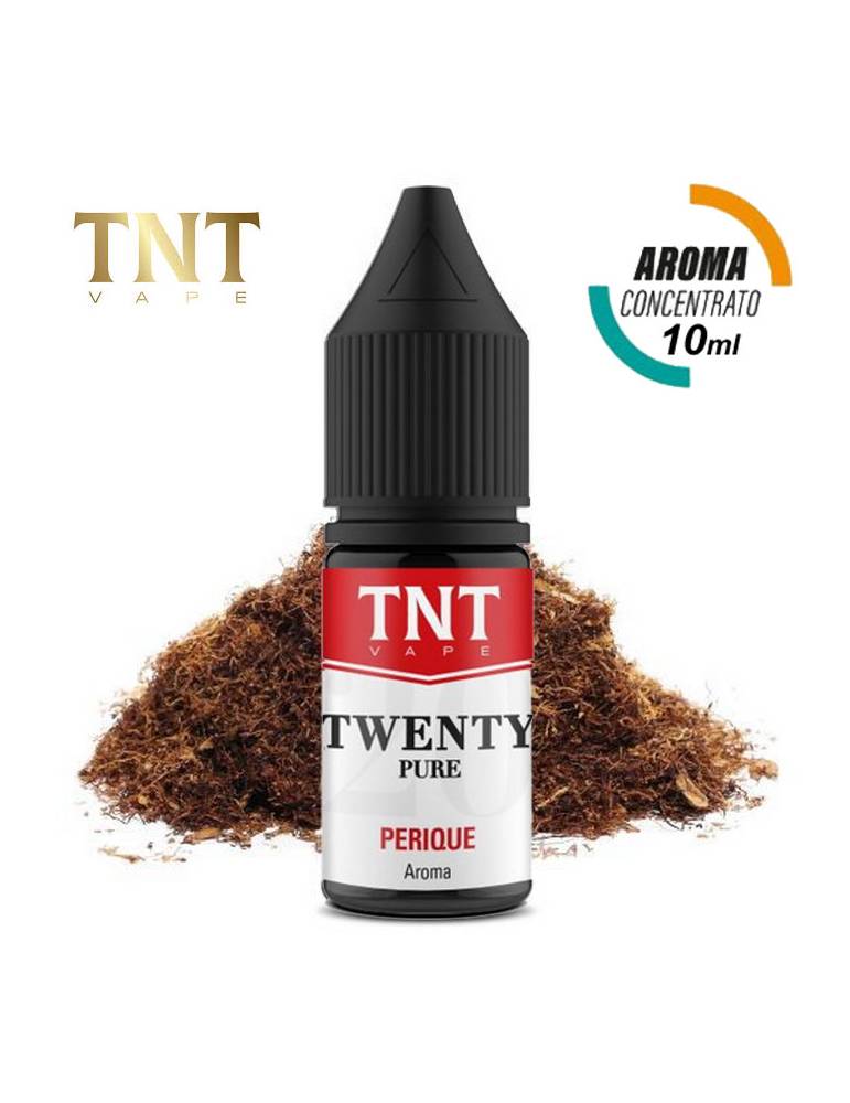 TNT Vape TWENTY PURE - PERIQUE 10ml aroma concentrato (distillato puro)