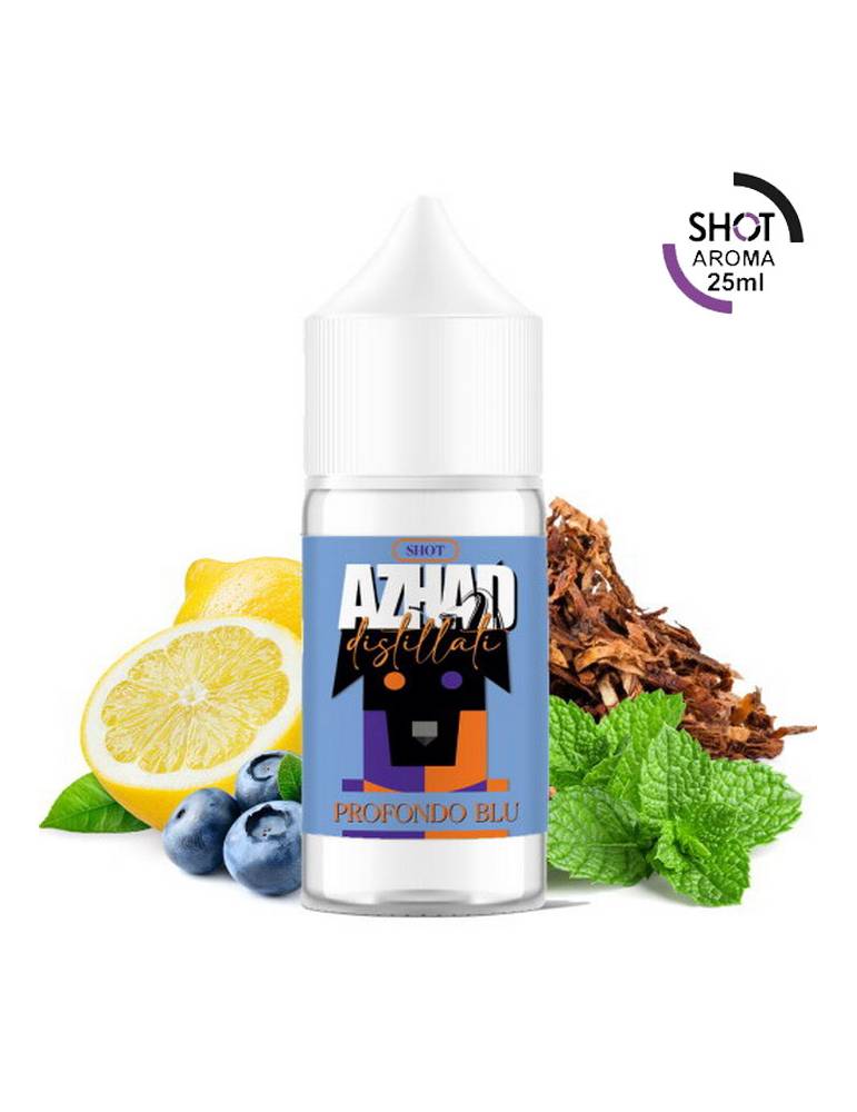 Azhad’s Distillati PROFONDO BLU 25ml aroma Shot by Azhad’s Elixirs
