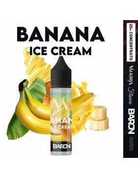 Valkiria-Baron BANANA ICE CREAM 20ml aroma Shot Fruit lp