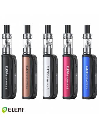 Eleaf ISTICK AMNIS 3 kit 900mah (con GS Drive tank 2ml) MTL colori