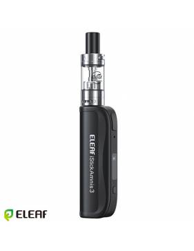 Eleaf ISTICK AMNIS 3 kit 900mah (con GS Drive tank 2ml) MTL nero