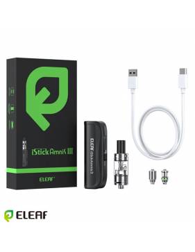 Eleaf ISTICK AMNIS 3 kit 900mah (con GS Drive tank 2ml) MTL confezione