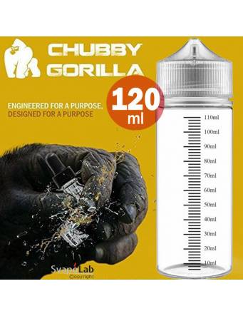 Flacone CHUBBY GORILLA 120ml GRADUATO – Unicorn TRASPARENTE