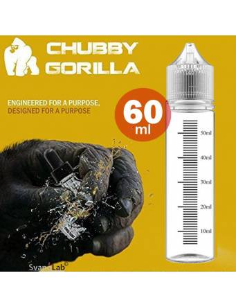 Flacone CHUBBY GORILLA 60ml GRADUATO – Unicorn TRASPARENTE