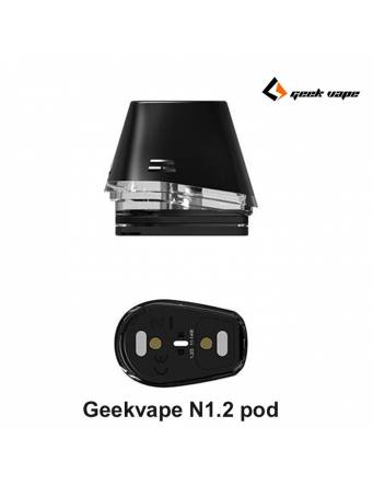 Geekvape N1.2 pod di ricambio 2ml/9-14W (2 pz con coil integrata 1,2ohm) MTL per AN2