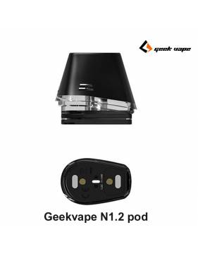 Geekvape N1.2 pod di ricambio 2ml/9-14W (2 pz con coil integrata 1,2ohm) MTL per AN2